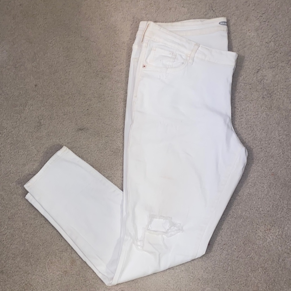 Old Navy white jeans